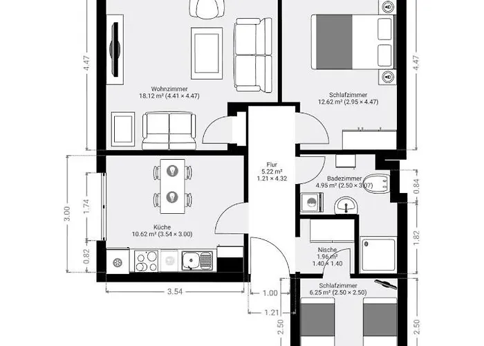 Apartament Haus Spoekenkieker Moenkeboe
